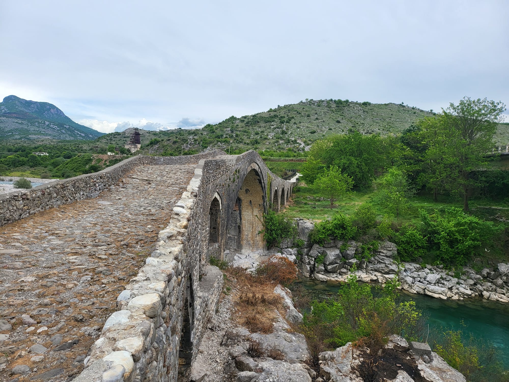 Mesi Bridge in Albania