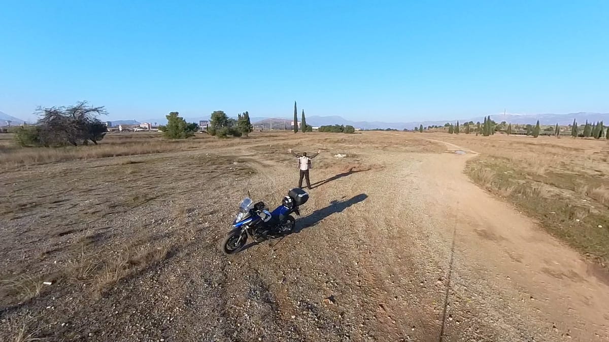 Afternoon off-road practice