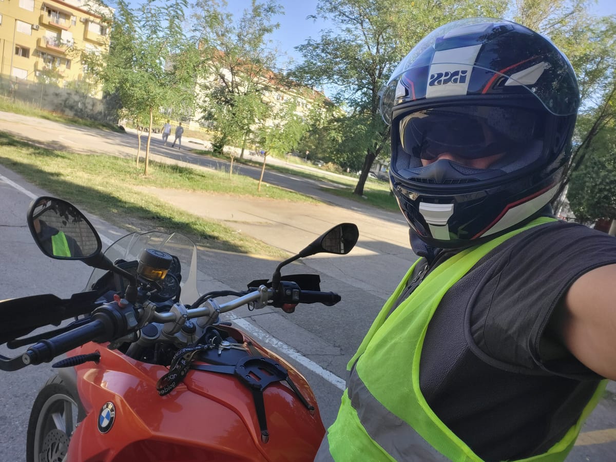 Driver license and first motorcycle