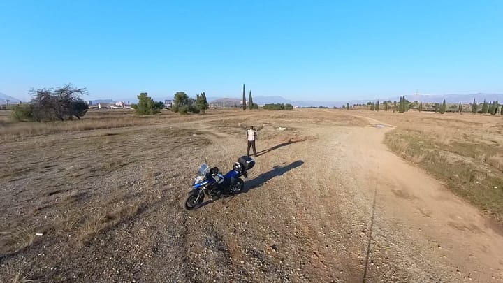 Afternoon off-road practice